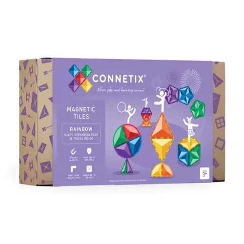 SET CONNETIX FORME CURCUBEU, 36 BUCĂȚI