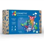 SET CONNETIX PISTĂ DE BILE CURCUBEU, 66 BUCĂȚI