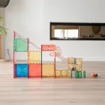 SET CONNETIX PISTĂ DE BILE CURCUBEU, 66 BUCĂȚI