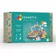 SET CONNETIX PISTĂ DE BILE CURCUBEU, 92 BUCĂȚI