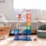 SET CONNETIX PISTĂ DE BILE CURCUBEU, 92 BUCĂȚI