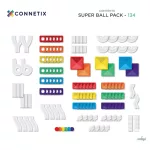 CONNETIX SZUPER GOLYÓPÁLYA, 134 DB
