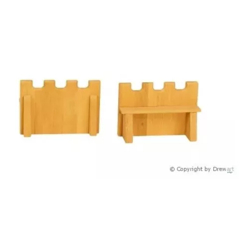 Drewart zid de castel cu console, 20 cm