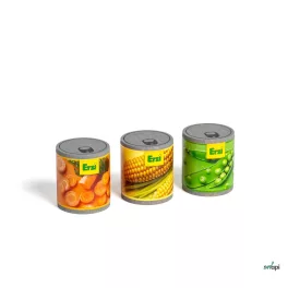ERZI FAJÁTÉK -  ZÖLDSÉGKONZERV VÁLOGATÁS, 3 DARABOS