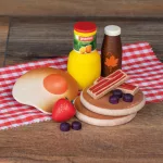 ERZI FAJÁTÉK -  AMERIKAI REGGELIZŐ SZETT