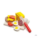 ERZI FAJÁTÉK - SZELETELHETŐ SZENDVICS SZETT