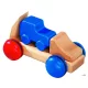 FAGUS CAMION TRANSPORTOR DE MAȘINI DIN LEMN – 15 CM