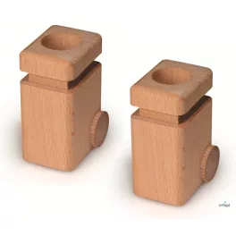 FAGUS SET COȘURI DE GUNOI NATURALE – 2 BUCĂȚI