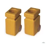 FAGUS SET COȘURI DE GUNOI GALBENE – 2 BUCĂȚI