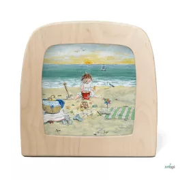   TOVERLUX KÉP A LÁMPÁBA, Gwen's Illustrations -  I hear the Sea Silhouette