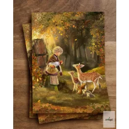 IRIS ESTHER KÉPESLAP - DEER DELIGHTS/ SZARVASOK