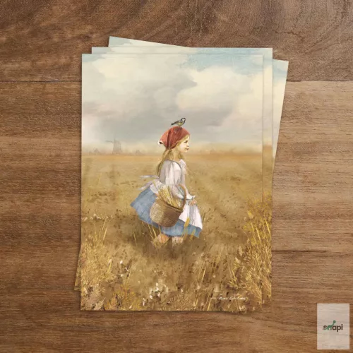 IRIS ESTHER KÉPESLAP - HARVEST GIRL/ARATÓLÁNY