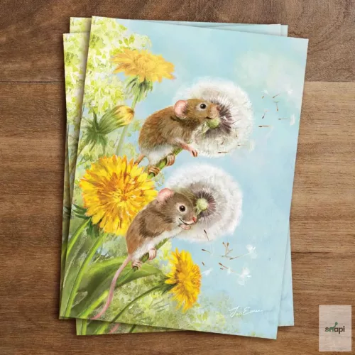IRIS ESTHER KÉPESLAP - DANDELION FUN/PITYPANG