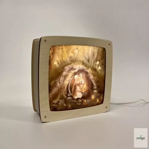 IRIS ESTHER KÉP A LÁMPÁBA, CANDLEMOUSE - TÉLI