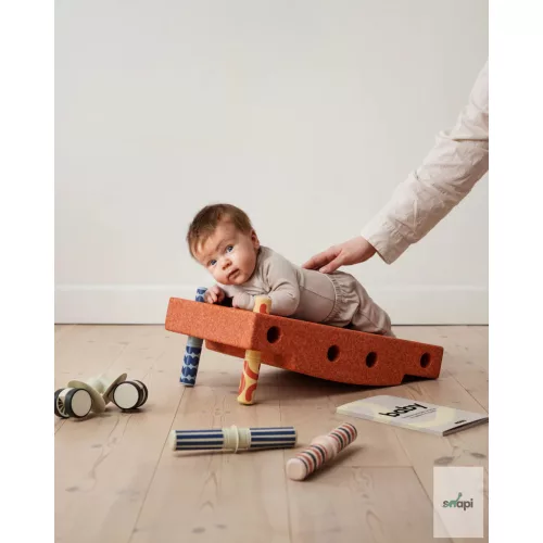 MODU Activity Set – 10 piese, Burnt Orange/Dusty Green