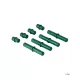 Conectori MODU Forest Green, 8 buc