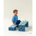 Setul MODU Balance Track, Deep Blue/Sky Blue – la precomandă