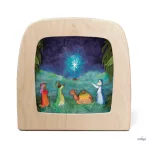 TOVERLUX KÉP A LÁMPÁBA,  Het wol Feetje -  Three Kings Silhouette