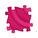 MUFFIK KEMÉNY TWISTER PUZZLE ELEM, 1 DB - RÓZSASZÍN