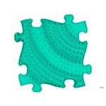 MUFFIK KEMÉNY TWISTER PUZZLE ELEM, 1 DB - TÜRKIZ