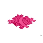 MUFFIK KEMÉNY TWISTER PUZZLE ELEM, 1 DB - RÓZSASZÍN