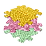 MUFFIK PUHA PUZZLE - PASZTEL CITROM