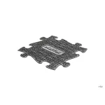 MUFFIK KEMÉNY PUZZLE - SZÜRKE CSILLOGÓ