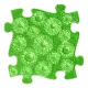 MUFFIK PUHA RÉT PUZZLE - LIME