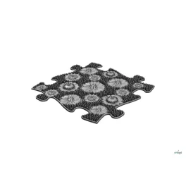 MUFFIK KEMÉNY RÉT PUZZLE - SZÜRKE, limitált