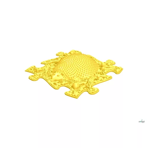 MUFFIK KEMÉNY SÜNI PUZZLE SÁRGA