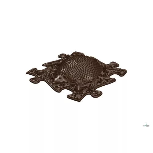 MUFFIK KEMÉNY SÜNI PUZZLE -BARNA