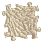 MUFFIK KEMÉNY ERDŐ PUZZLE - BÉZS
