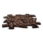 MUFFIK KEMÉNY ERDŐ PUZZLE - BARNA