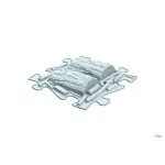 MUFFIK KEMÉNY FATÖRZS PUZZLE -  PASZTELL KÉK , limitált 