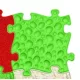 MUFFIK KEMÉNY DIÓ PUZZLE - LIME, limitált- kifutott