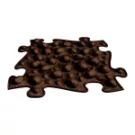 MUFFIK KEMÉNY DIÓ PUZZLE - BARNA