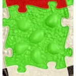 MUFFIK  PUHA DÍNÓ TOJÁS , LIME, limitált- kifutott