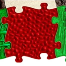 MUFFIK PUHA KAVICSOK PUZZLE - PIROS, limitált- kifutott