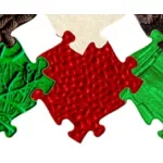 MUFFIK PUHA KAVICSOK PUZZLE - PIROS, limitált- kifutott