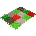 MUFFIK PUHA KAVICSOK PUZZLE - PIROS, limitált- kifutott