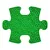 MUFFIK MINI KEMÉNY FŰ PUZZLE - ZÖLD