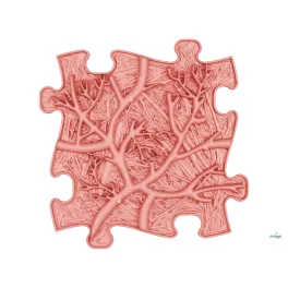   MUFFIK PUHA GYÖKEREK PUZZLE - PASZTELL NARANCSSÁRGA, limitált