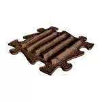 MUFFIK KEMÉNY FAÁGAK PUZZLE - BARNA