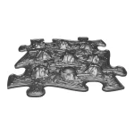 MUFFIK KEMÉNY GESZTENYE PUZZLE - SZÜRKE