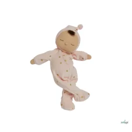 OLLIELLA ZENÉLŐ BABA  - Luna - Ballet Pink