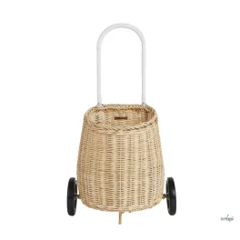 OLLIELLA HÚZÓS KOCSI, CEKKER - STRAW