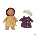 OLLIELLA ÖLTÖZTETHETŐ JÁTÉK BABA, LILA LAVENDER