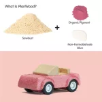 PLANTOYS RÓZSASZÍN SPORTAUTÓ