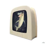 TOVERLUX KÉP A LÁMPÁBA, Tijana Draws - Whale