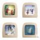 SET DE IMAGINI TOVERLUX PENTRU LAMPĂ, Daniela Dresher PACHET DE IARNĂ - 4 buc